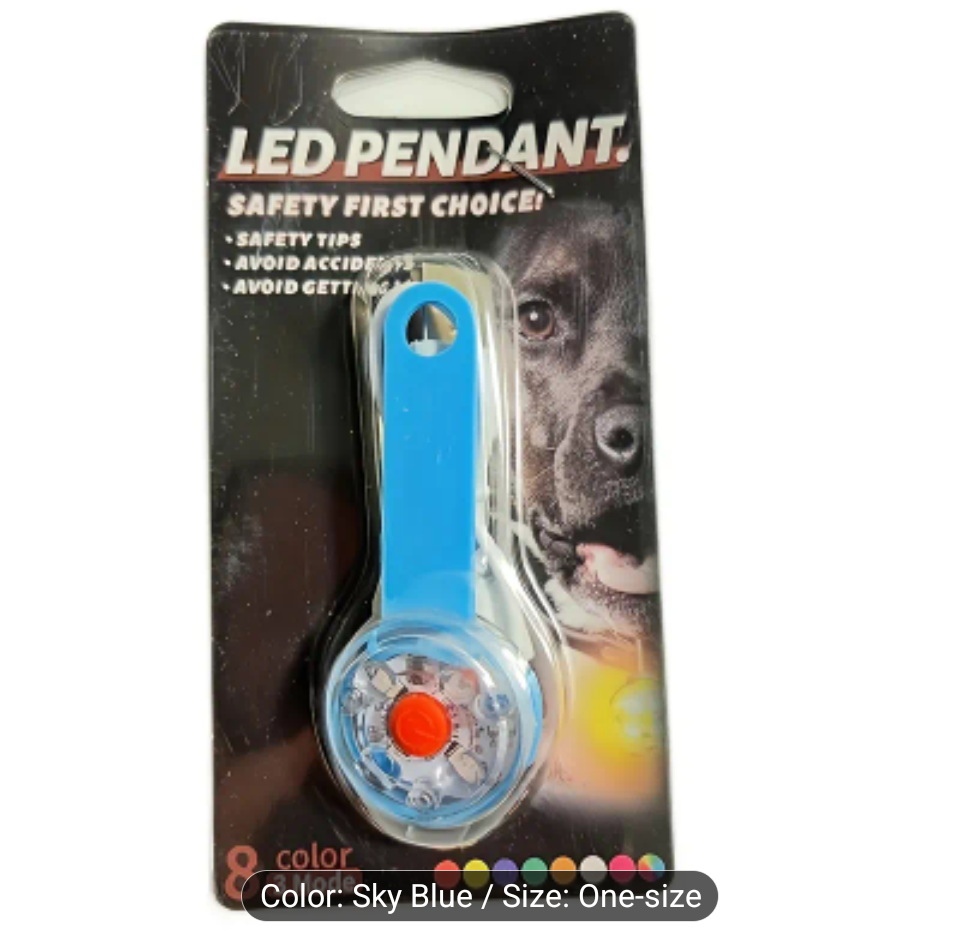 You JinJin - Rechargeable Collar Light - SKY BLUE