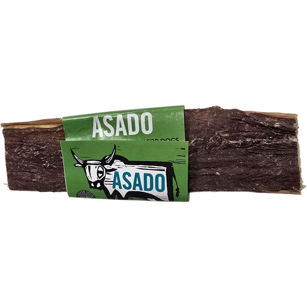Silver Spur - ASADO BEEF Esophagus Flat Dog Treat - 15CM (6in)