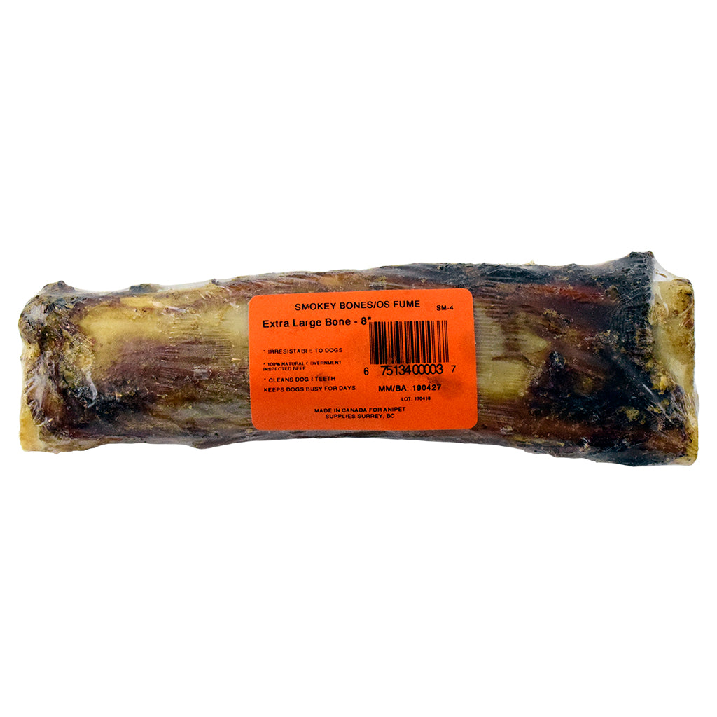 Smokey Bones, Smokey BEEF Bone Dog Chew, XLARGE, 20-23CM (8-9in)