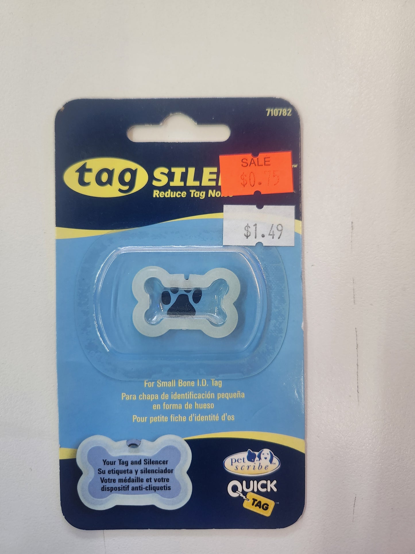 *DISC* Tag Silencer Small Bone
