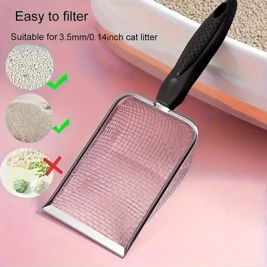 Extra Large Stainless Steel Cat Litter Scoop - 15CM x 10CM ( 6in x 4in) Scoop