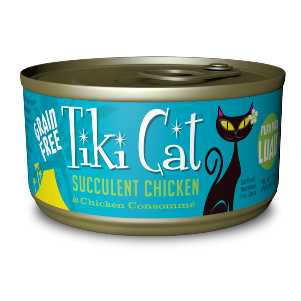 *DNR* Tiki Cat - Luau GF Succulent CHICKEN Wet Cat Food - 2.8oz