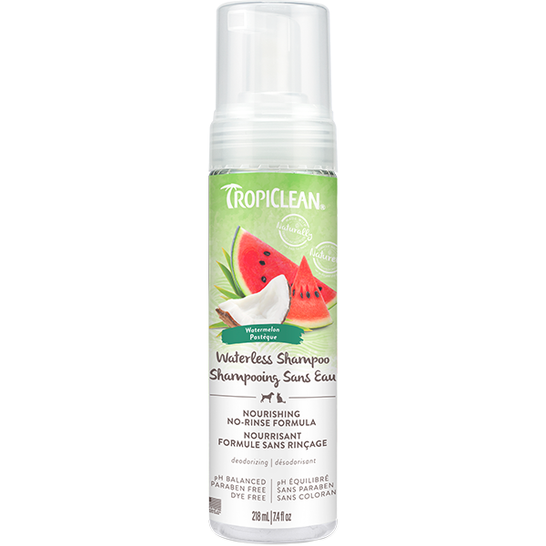TropiClean - Waterless Shampoo Watermelon for Dog or Cat - 218ML (7.4oz)