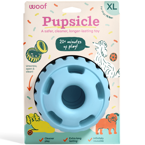 *S.O. - Up to 2 Week Wait* Woof - Pet Dog Pupsicle Toy Blue - X-Large