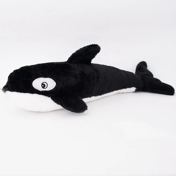ZippyPaws - Jigglerz Killer Whale Dog Toy - 51CM (20in)