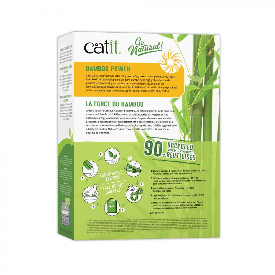 LocalID_69318 Catit - Go Natural! Ultra-Light Clumping Cat Litter - VANILLA - 3.6KG