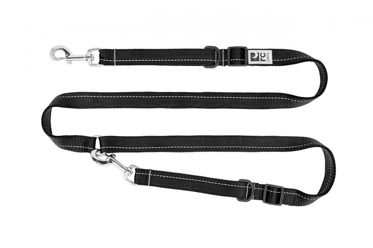 LocalID_54378 RC Pets - Active Leash Primary - BLACK - 1in x 8ft