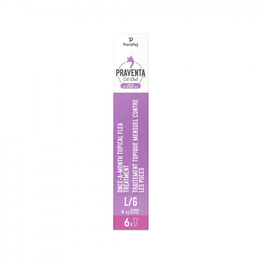 LocalID_71241 Parapet - Praventa for LARGE Cats - 4KG and Over - 6 Tubes