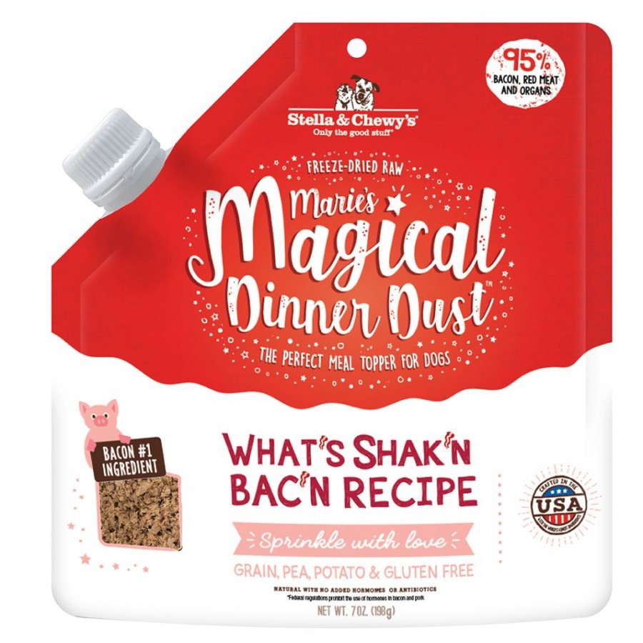 *S.O. - Up to 2 Week Wait* Stella & Chewy's - FD MM Dinner Dust - WHAT'S SHAKN BAKN - 198GM (7oz)