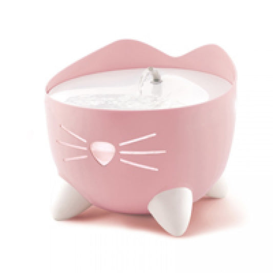 LocalID_65930 Catit - PIXI Cat Drinking Fountain - LIGHT PINK - 2.5L (85oz)