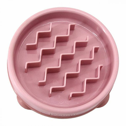 LocalID_66007 Outward Hound - Fun Feeder Wave - PINK - SMALL