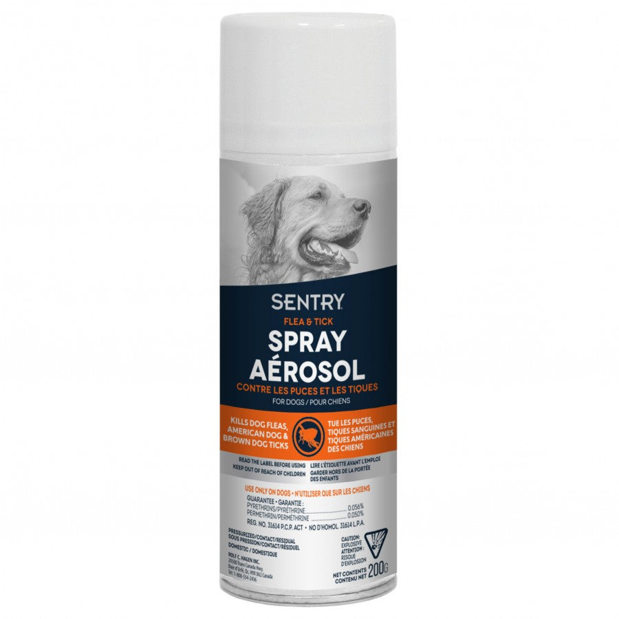 LocalID_67881 Sentry - Flea & Tick Spray for Dogs - 200GM
