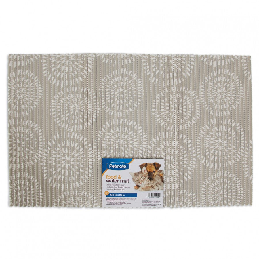 *DISC* Petmate - Ribbed Foam Mat - ASSORTED - 32 x 50.8CM (12.5x20in)