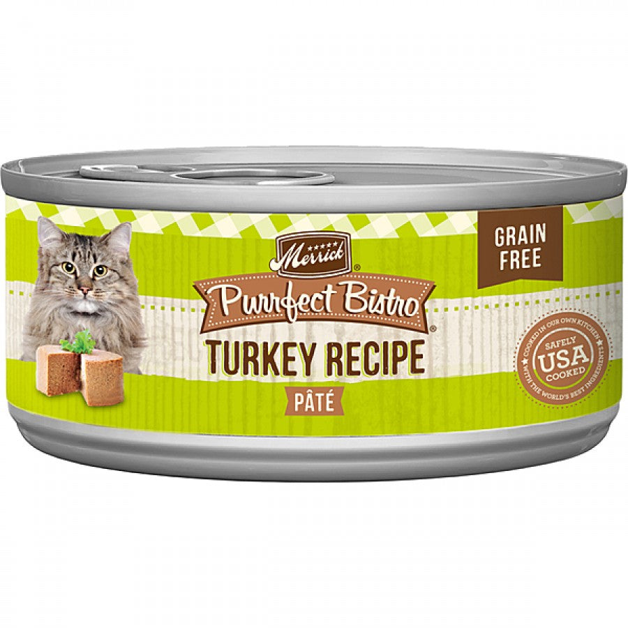 LocalID_60469 Merrick - TURKEY Pate Classic Wet Cat Food - 156GM (5.5oz)