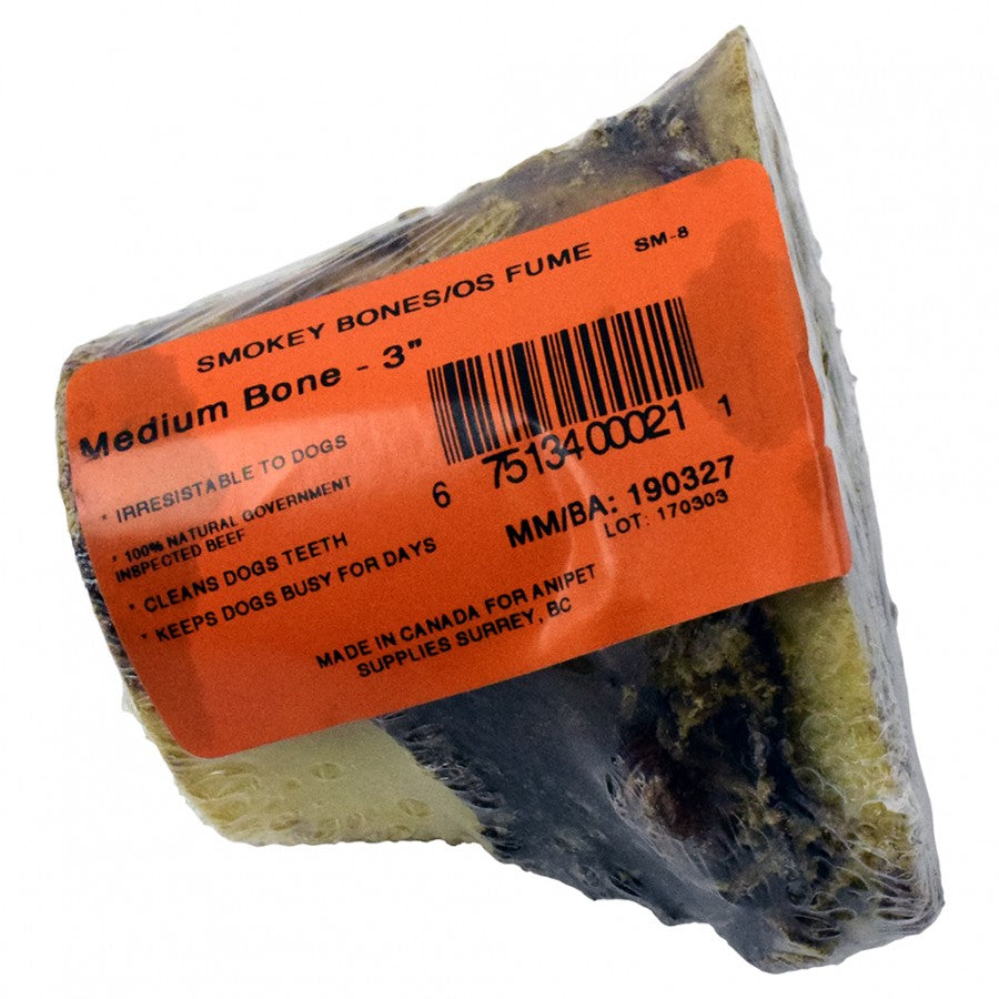 LocalID_46143 Smokey Bones - Smokey Beef Bone - Medium 3in