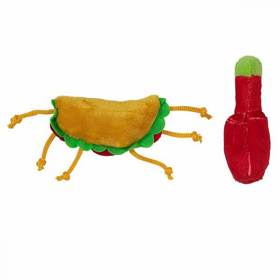 LocalID_65713 Mad Cat - Taco Tuesday Cat Toy - 16.5CM (6.5in) - 2PK