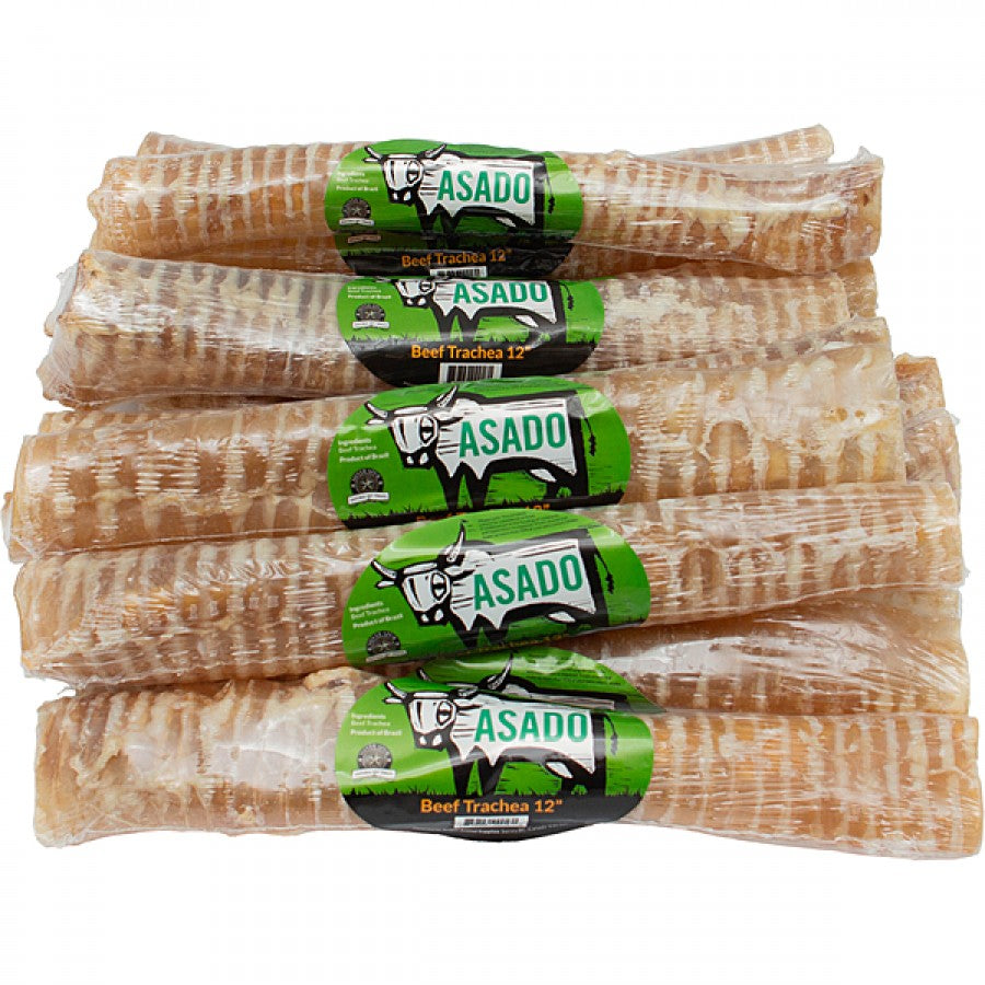 LocalID_68971 Silver Spur - Asado - BEEF TRACHEA Dog Chew - 30CM (12in)