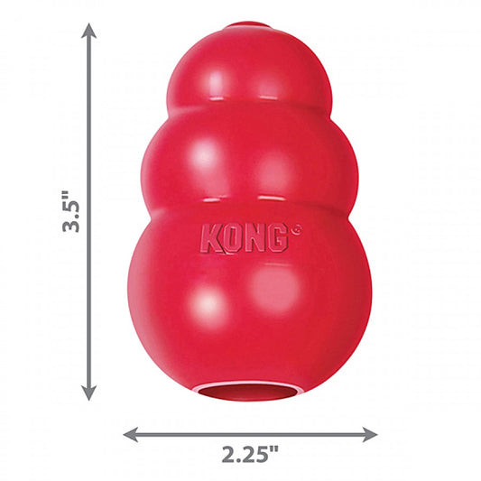 LocalID_69764 KONG - Classic RED - Dog Treat Dispensing Toy - MEDIUM - 9CM (3.5in)