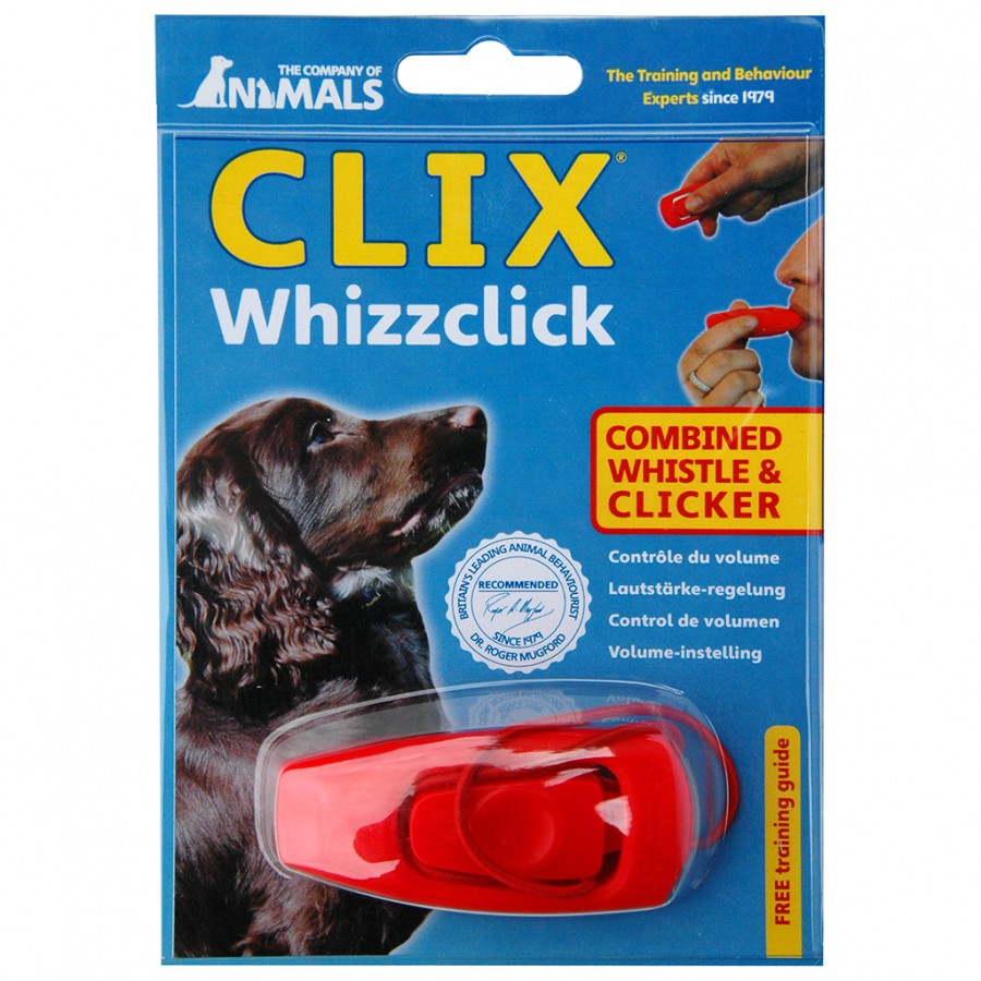 LocalID_33642 Company of Animals - Whizzclick Whistle and Clicker Combo - 6.35CM (2.5in)