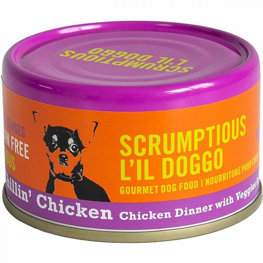 LocalID_59709 Scrumptious - CHILLIN' CHICKEN - CHICKEN & VEGGIE Dinner in Gravy Dog Food - 85GM (3oz)