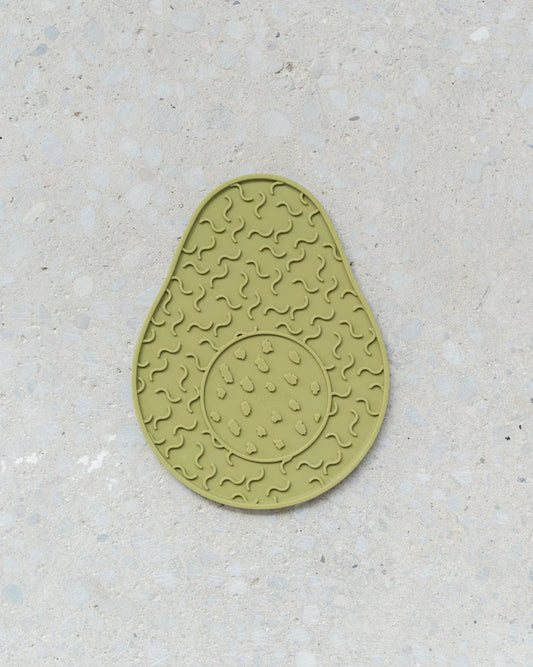 LocalID_66428 Dexypaws - AVOCADO Dog Lick Mat - 25CM (10in)