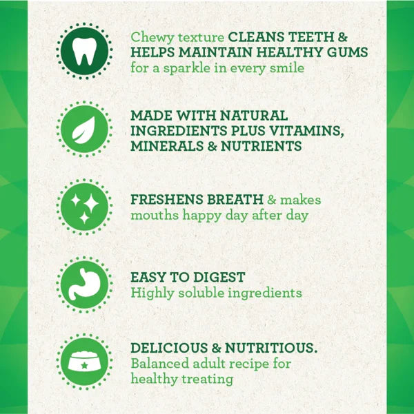 LocalID_68382 Greenies - Dental Chew ORIGINAL Dog Chew - TEENIE - 170GM (6oz) - 22CT