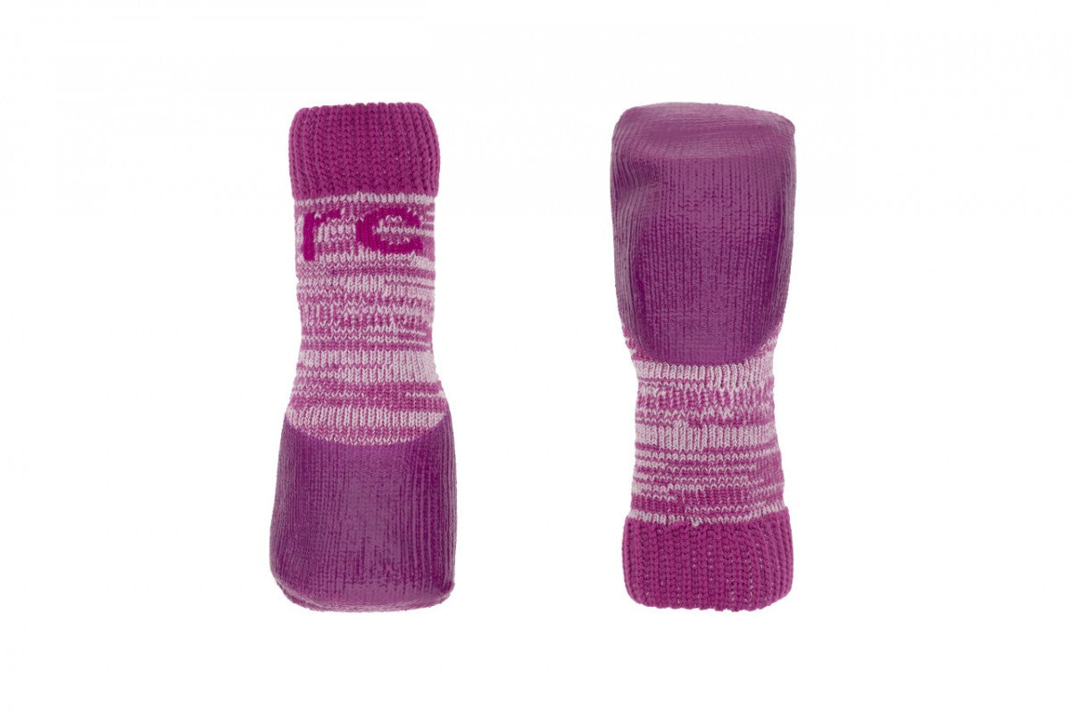 *DISC* RC Pets - Sport PAWks Dog Socks - MULBERRY HEATHER - MEDIUM - 5CM (2in)
