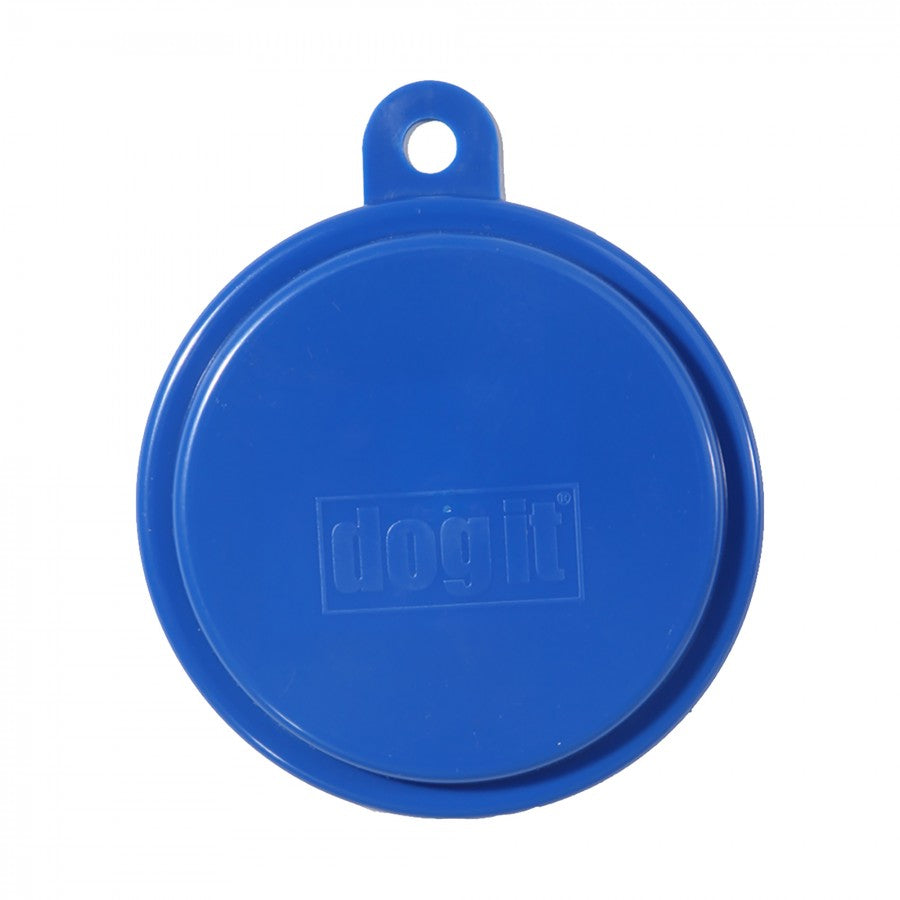 LocalID_70477 Dogit - Pet Food Can Cover - Blue - 7.5CM (3in)