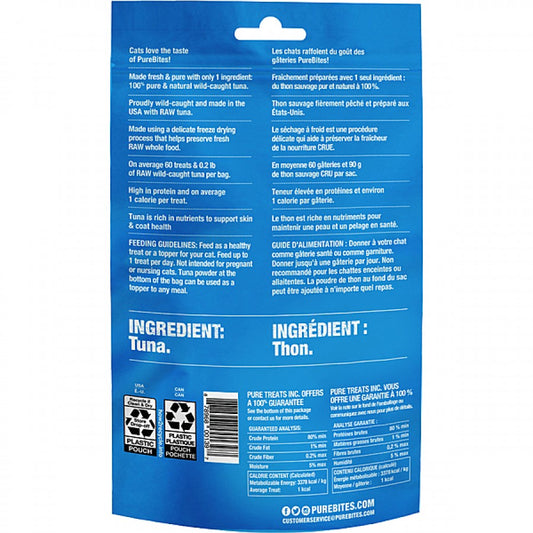 LocalID_65836 PureBites - Freeze Dried TUNA Cat Treats - 25GM (.88oz)