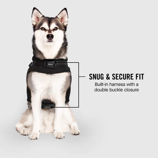 LocalID_66390 *S.O. - Up to 3 Week Wait* Canada Pooch - The Harness Puffer - BLACK - Size 16