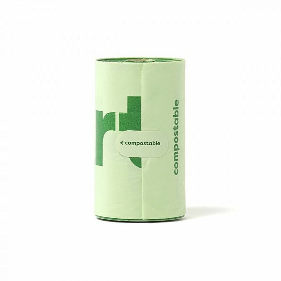LocalID_66139 Earth Rated - COMPOSTABLE Refill Poop Bags - UNSCENTED - 8 Roll 120 Bags