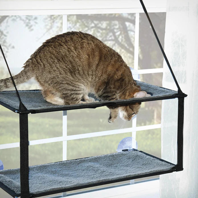 LocalID_69221 K&H - Kitty Sill EZ Mount Window Double - 58x30CM (24x12in)