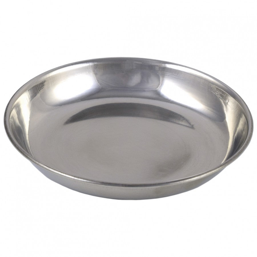 LocalID_40180 Unleashed - Stainless Steel Cat Saucer Dish - 13CM