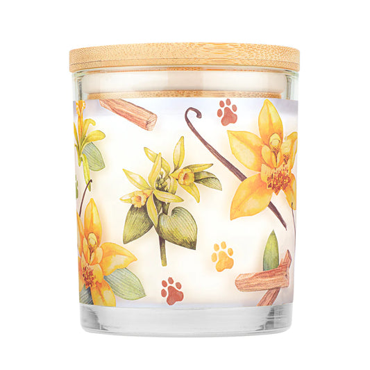 LocalID_67904 Pet House - Candles - VANILLA SANDALWOOD - LARGE - 11x9CM (4x3.5in)