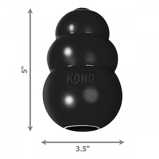 LocalID_69810 KONG - Extreme BLACK Dog Treat Dispensing Toy - XLARGE - 13CM (5in)