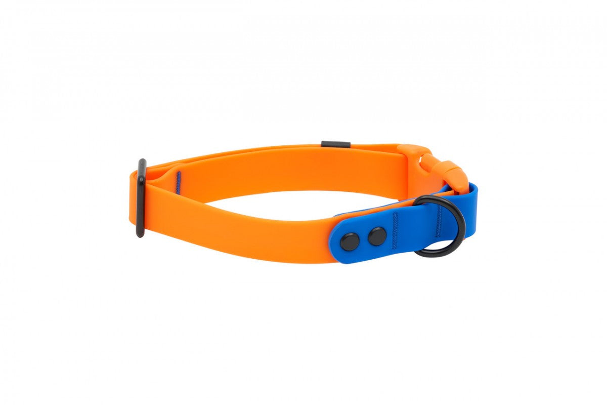 LocalID_66579 RC Pets - Waterproof Collar - ORANGE SAPPHIRE - LARGE - 1in x 15-25in