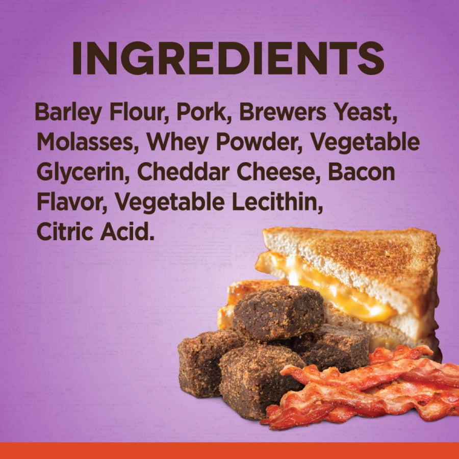 Zoë - Tender Chunks Dog Treat - BACON and GRILLED CHEESE - 150GM (5.3oz)