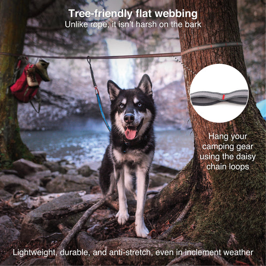 LocalID_71914 Kurgo - Dog Ridgeline Tie Out - 30ft