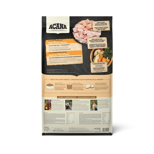 LocalID_67965 Champion Foods - Acana REGIONALS - WILD PRAIRIE Dry Dog Food - 11.4KG (25lb)