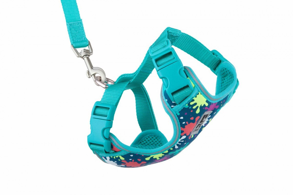 LocalID_67922 RC Pets - Adventure Kitty Harness - SPLATTER - LARGE - 38-56CM (15-22in)