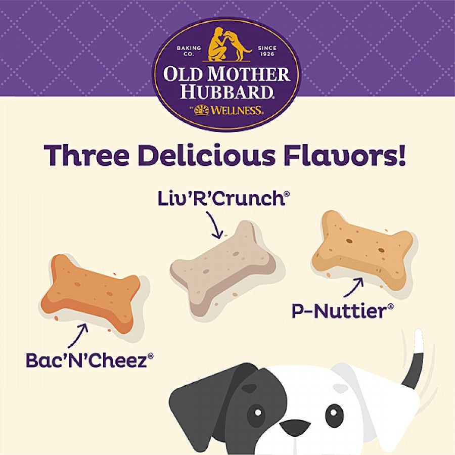 LocalID_68695 Old Mother Hubbard - Classic Oven Baked EXTRA TASTY ASSORTED Dog Treat - MINI - 567GM (20oz)