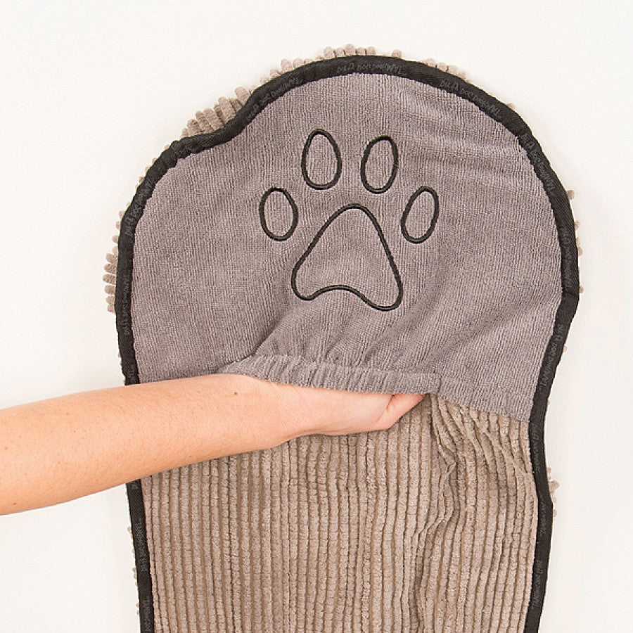 LocalID_71865 Dog Gone Smart - Dirty Dog Shammy - GRAY - 33x79CM (13x31in)
