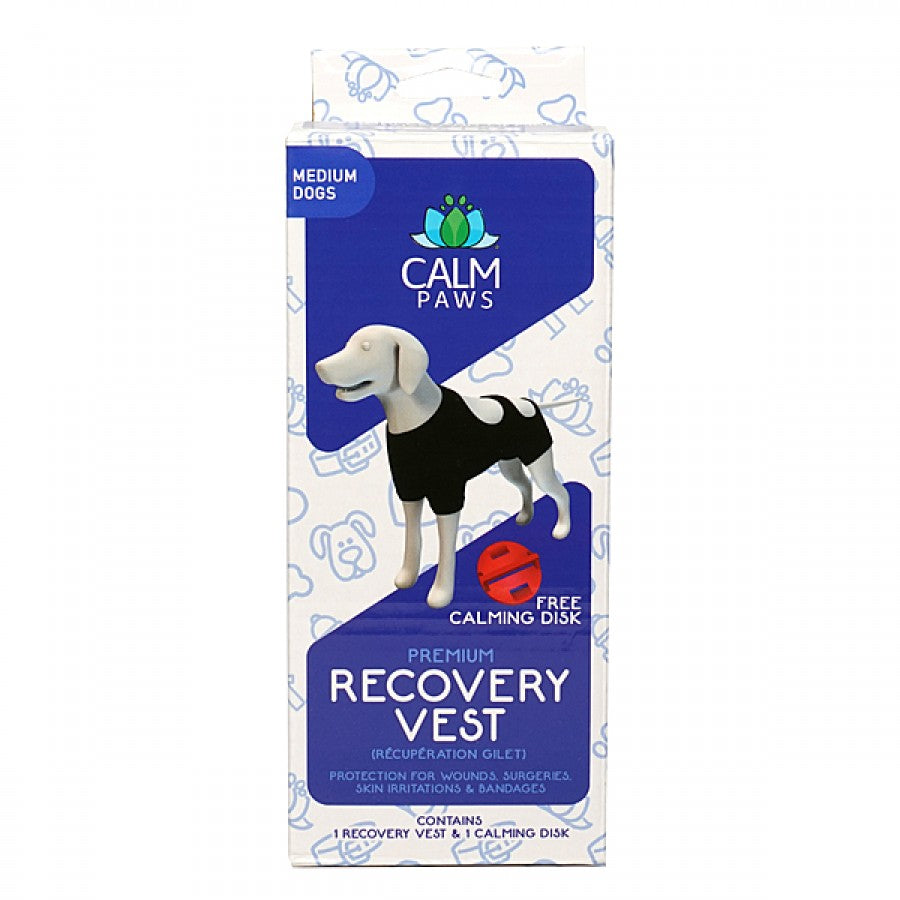 LocalID_66874 Calm Paws - Calming Recovery Vest with Calming Disc - MEDIUM