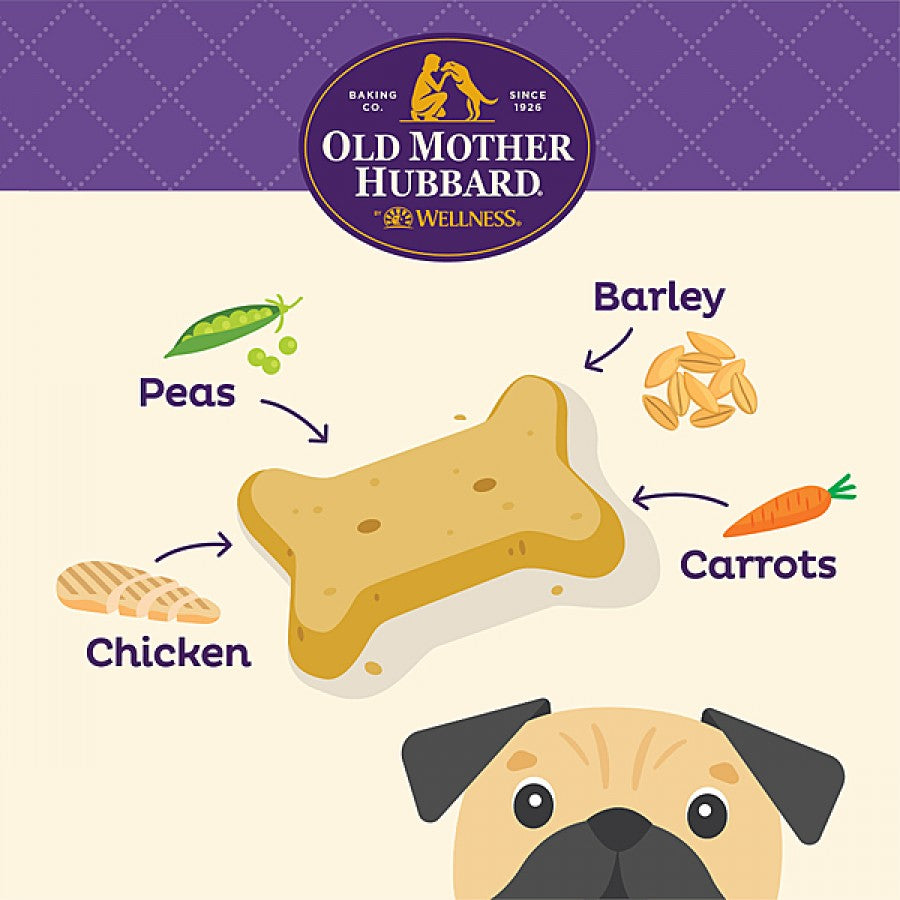 Old Mother Hubbard - Classic Oven Baked CHICKEN POT PIE Dog Treat - MINI - 567GM (20oz)