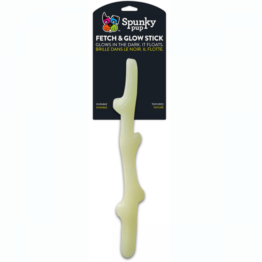 LocalID_34288 Spunky Pup - Fetch and Glow Stick Dog Toy - 30cm (11.8in)