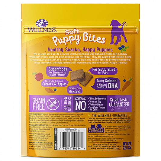 LocalID_69037 Wellness - Soft Puppy Bites LAMB and SALMON Dog Treat - 85GM (3oz)