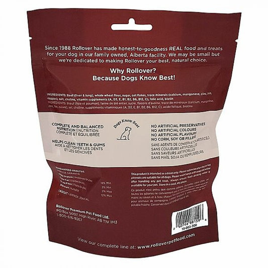 LocalID_68928 Rollover - Crunchy BEEF BISCUITS Dog Treat - SMALL - 300GM - 4CM (1.5in)