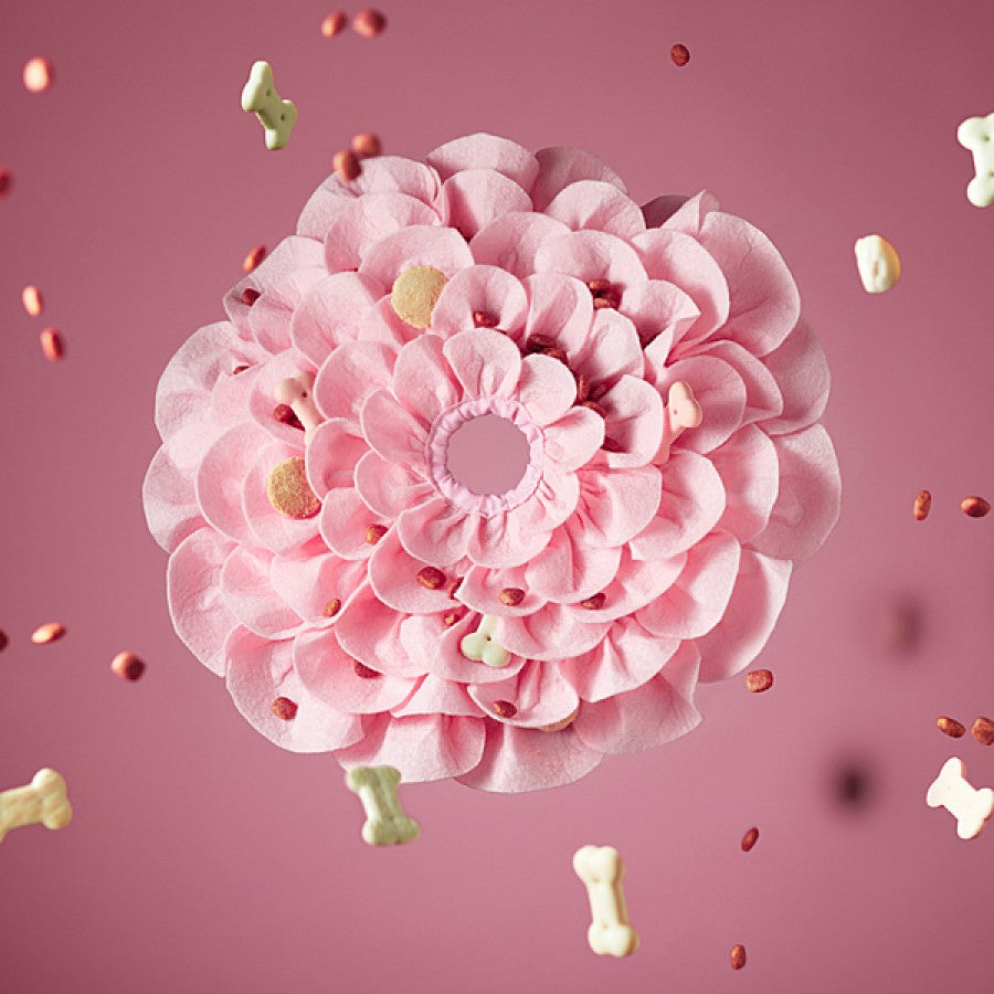 LocalID_66020 Pet Dream House - Blossom Snuffle Mat - PINK - MEDIUM - 2PK