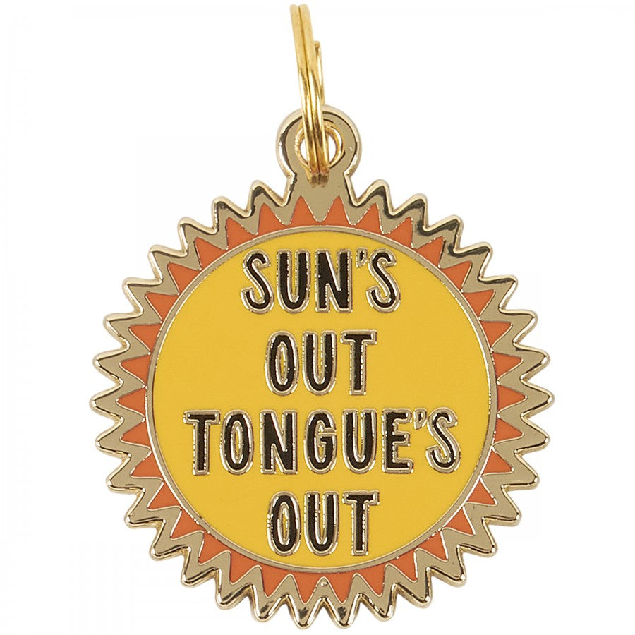 LocalID_70486 Primitives by Kathy - Tongue's Out Collar Charm - 2.5CM (1in)-1