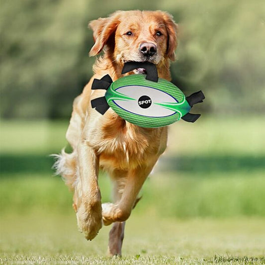 LocalID_66670 Ethical Pets - Football With Ez-Tabs Dog Toy - 30.5CM (12in)